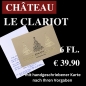 Preview: Bordeaux Wein Chateau le Clairiot, 6 Flaschen Weihnachtsgeschenk