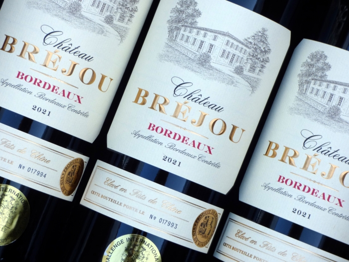 Bordeaux Wein, Bordeaux Weine, Chateau Brejou 2020
