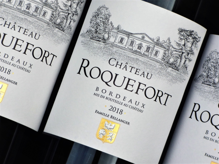 Chateau Roquefort 2018, Bordeaux Wein , Rotwein Bordeaux, bordeaux wine