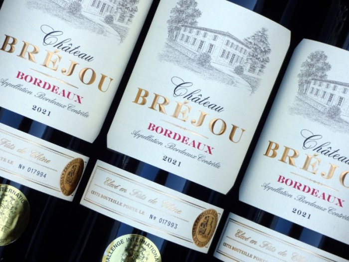 Bordeaux Wein, Bordeaux Weine, Chateau Brejou 2021