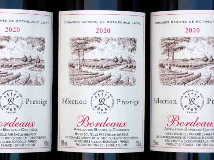 Bordeaux Wein Barons de Rothschild ( Lafite ) 2020 Selection Prestige
