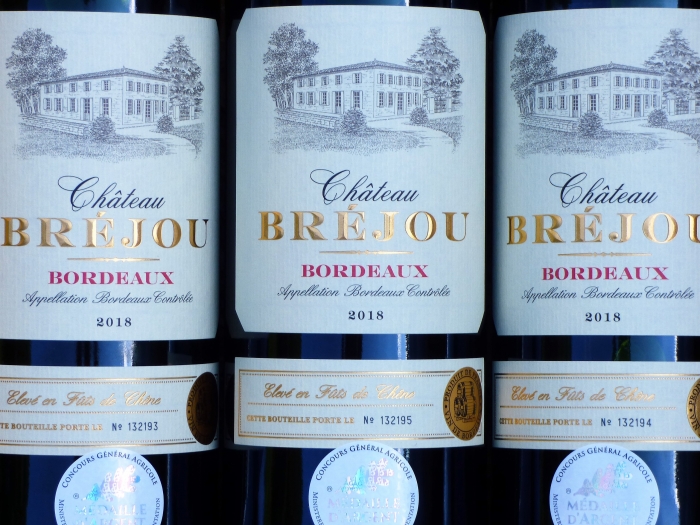 Bordeaux Wein, Bordeaux Weine, Chateau Brejou 2020