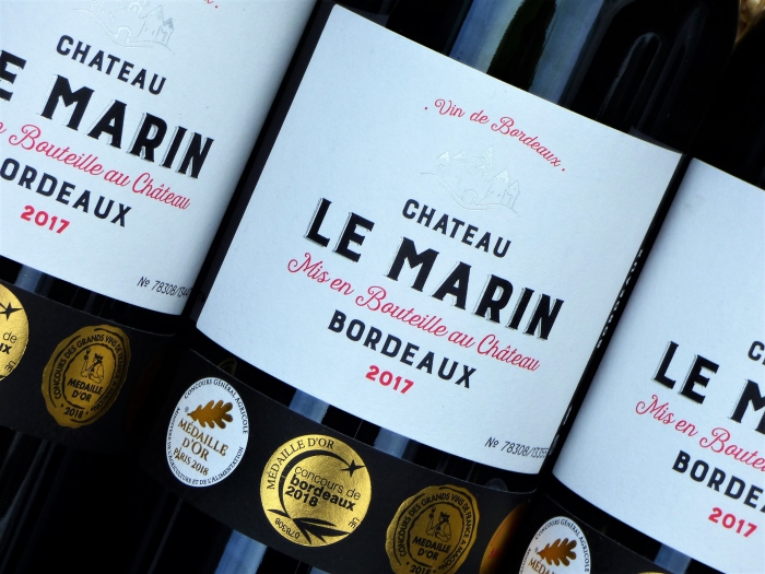 Bordeaux Wein Chateau Le Marin