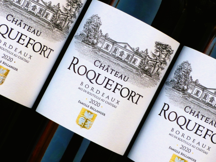 Chateau Roquefort 2020, Bordeaux Wein , Rotwein Bordeaux, bordeaux wine