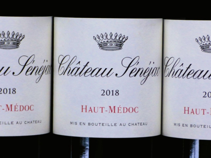 Bordeaux Wein Chateau Senejac 2018, Haut Medoc, Bordeaux Weine, bordeaux wine