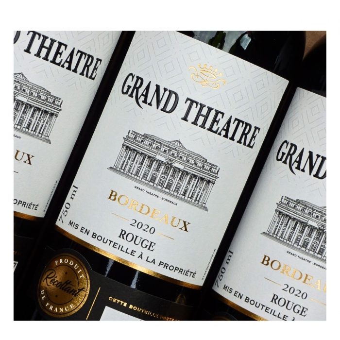 Bordeaux Wein Grand Theatre 2020, Rotwein